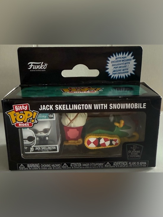 Funko Other - Funko Pop! - Jack Skellington with Snowman (Black, White, Green)